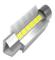 Canbus LED-lampa, 3030-6SMD, 264lm, Vit