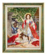 Broderikit Golden Fleece "Porträtt av Volkonsky-barnen med arap" 49x61 cm