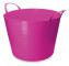 Tråg V-Trug Flexi rosa 65 l