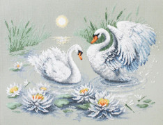 Broderikit Magic Needle "Bröllopsvals" 41x31 cm
