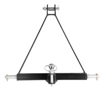 Trepunktsdrag med 5 cm-mottagare-Duoku-Snabbfäste tre punkter-Kapacitet 2721 kg, Robust släpvagnsledadapter