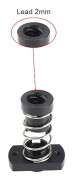 |NT| 3D-skrivare T8 POM Anti-Backlash Fjäderbelastad Mutter Eliminering 2mm / 4mm / 8mm[D] Lead 2mm