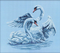 Broderikit RTO "Svan trohet" 40x35 cm