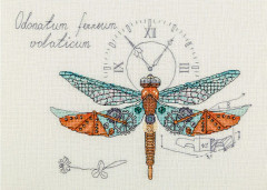 Broderikit Panna "Urvärkstrollslända" 20x28cm