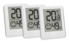 Digital Mini Utomhus Hygrometer Inomhus Set om 3, -30℃~+70℃, Rumstermometer, Hygrometer, Luftfuktighet och Temperatur[co]