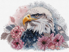 Broderikit Luca-S BM3021 - "Rovfågel" 27x20 сm