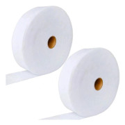 XJ-2 Rullar Jelly Roll Vaddremsor 2 1/4 Tum Bomullsblandad Fleece Vadd på Rulle Totalt 70 Yard för Jelly Roll Mattor, Kastmattor-XF25-
