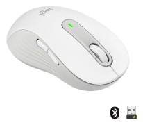 Logitech Signature M650 L Wireless Mouse Left, Off-white