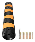 Skyddsramp för kablar - DUOKU - 185 cm - Gummi - Kapacitet 9980 kg - 2 Kanaler