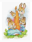 Broderikit MP Studia "På picknick" 20x14cm