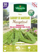 Frö - Vilmorin - Ärtor Mangetout Carouby de Maussane - 20 m