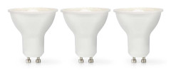 Nedis LED-lampa GU10 | Spot | 4.5 W | 345 lm | 2700 K | Dimbar | Varm Vit | Retrostil | 3 st