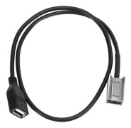 Bilradio USB-adapterkabel Stöd MP3 WMA WAV Ersättning för MITSUBISHI Outlander ASX Lancer