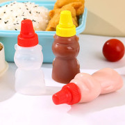 2st Mini kryddflaska Salladsdressing Ketchupburk Dispens