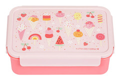 A little lovely company - Bento Lunch Box - Icecream - 22 x 7.5 x 14.5 cm