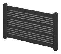 Förvaringsnät resår L 40x26,5cm med plastfäste