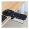 Computer Arm Support, Chair and Desk Arm Rest, Mouse Pad Wrist Rest, Home Office - Black