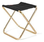 Bärbar Utomhus Fällbar Lättvikts Aluminium Campingpall för Camping, Fiske, Picknick, Resor och Vandring (24.8x22.5x27CM)