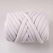 500g/1kg DIY Chunky Garn Jättevirkning Armvirkning Filt Tjock Vävning Manual Light gray 500g