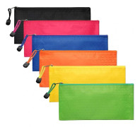 Vattentäta blixtlåspåsar i bulk för kontorsmaterial, resor, kosmetika och tillbehör