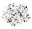 Terrazzo flakes - Svart - 90g