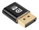 4K Displayport Dummy Plug DP Virtual Display Adapter EDID Headless Ghost Emulator for PC Graphics V