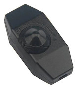 Inline Dimmer Switch 220-240v Vred Dimmer Switch Ljusbrytare Kompatibel med Lampor (Svart)-WELLNGS