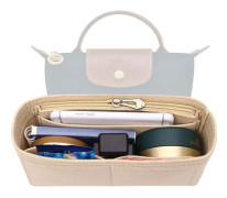 Väskorganisatör, Flera Fickor Design, Universell Kompatibilitet,Beige