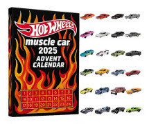 2025 Juladventskalender Dekor Akryl Icke-3D FULL STIL Hotwheels