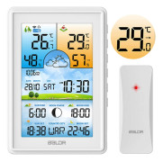 Berdsen väderstation BD-906 vit med display
