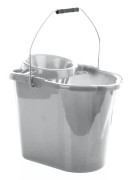 Leecroft Budget Rektangulär Mopphink Silver 14L One Size