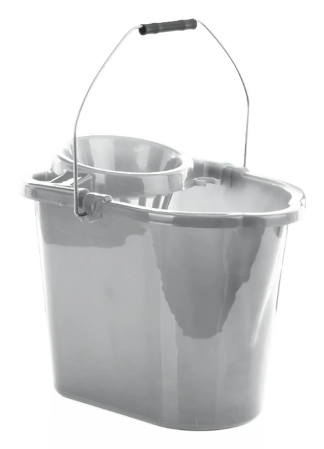 Leecroft Budget Rektangulär Mopphink Silver 14L One Size