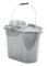 Leecroft Budget Rektangulär Mopphink Silver 14L One Size