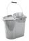 Leecroft Budget Rektangulär Mopphink Silver 14L One Size