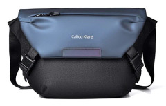 Trendig Funktionell Oxford Tyg Crossbody Väska - Premium Multifunktionell Axelväska Bröstväska Black+Blue Black+Blue