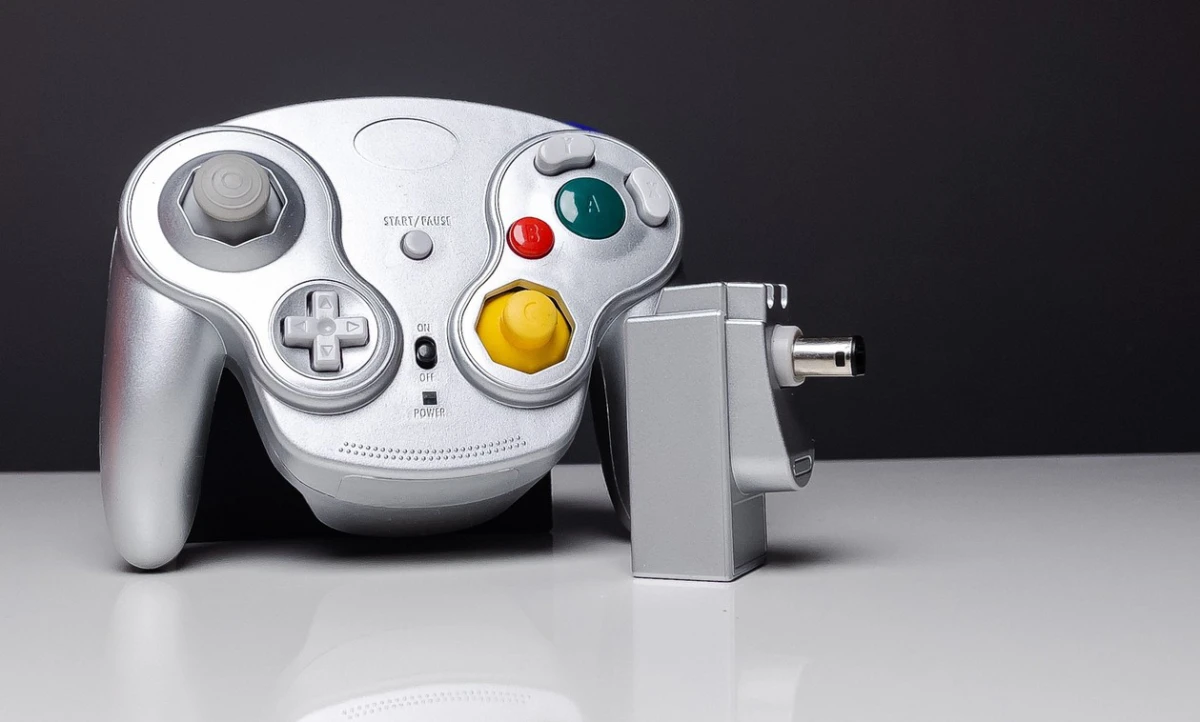 Tredjeparts Handkontroll Wireless Silver - Nintendo Gamecube