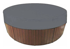 Runt poolskydd pool solskydd 100 UV-resistent spa-skyddsöverdrag 190T för utomhus spa badkar 190 30cm - MODOU