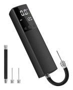 Elektrisk bollpump, smart luftpump bärbar snabb bollpumpning med exakt tryckmätare och digital display