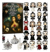 (The Phantom of the Opera) 2025 Julkalender Dekor Akryl Icke-3D FULL STIL