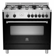 La germania AMS96C61BNE gasspis 90 cm, mattsvart