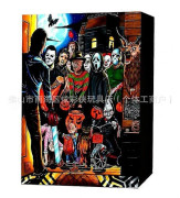 (Halloween 12)2025 Jul Adventskalender Blind Box 24st Överraskningsjulklapp