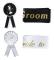 Bröllopsskärp Groom To Be Bride To Be Pin Badge Dekorationsaccessoarer för festfoto