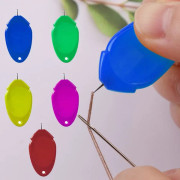 5 st Nåltrådare, Plast DIY Trådare, Plast Nåltrådare
