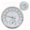 [GKS] Bastutermometer, 2-i-1 rostfritt stål bastu Bastutillbehör Termometer Hygrometer Termo-hygro LGL