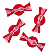 Honeycomb Karameller Röd/Rosa - 4-pack