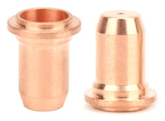 10 st Plasma Munstycke 1,0 mm Hål Plasma Skärbrännare Förbrukningsartiklar 51313 för PT4060