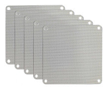 5 st 80mm 90mm 120mm 140mm Klippbara Vita PVC PC Fläkt Dammfilter Dammtät för Chassi Dator Mesh Kylning Dammtätt Skydd