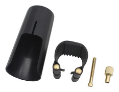 Munstycksfäste + Munstyckslock för Altsaxofon Munstycksdelar
