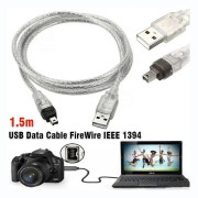 Mini DV MiniDV USB-datakabel FireWire IEEE 1394 HDV-videokamera för PC-redigering