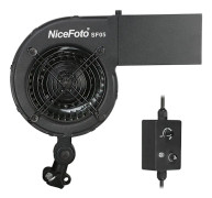 Studiofotografering Vind Hårfläkt Stream Fläkt för att Ta Modeporträttfoton